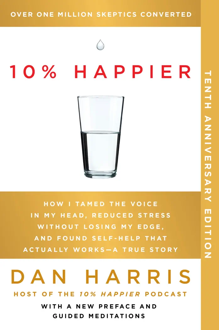 10% Happier by Dan Harris, book cover