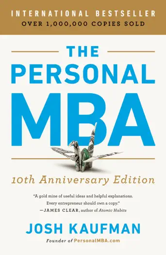 The Personal MBA: Master the Art of Business by Josh Kaufman, book cover