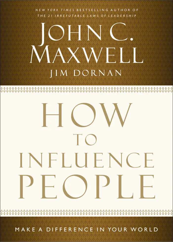 How to Influence People by John C. Maxwell & Jim Dornan, book cover