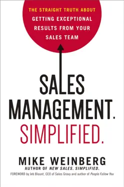 Sales Management. Simplified. by Mike Weinberg, book cover