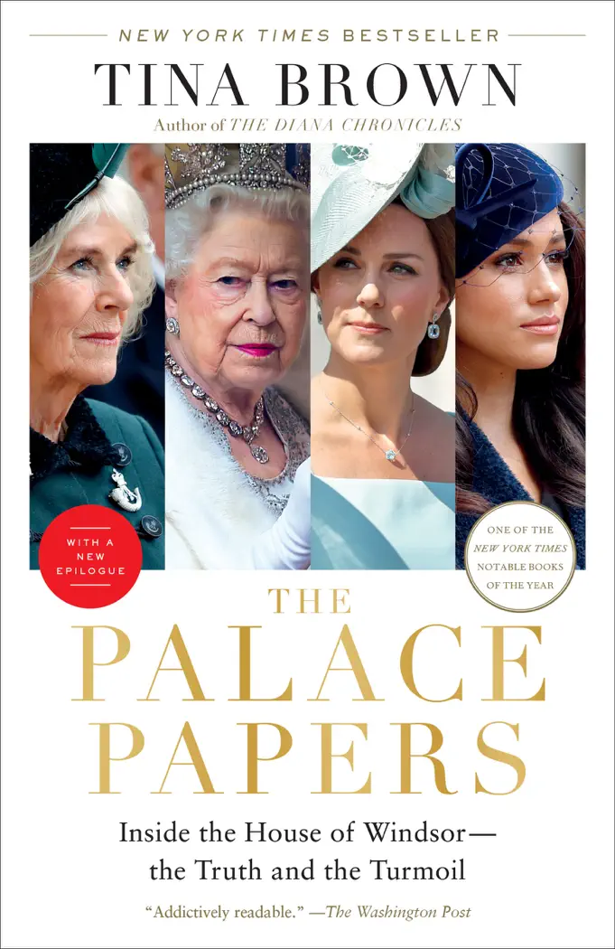 The Palace Papers by Tina Brown, book cover