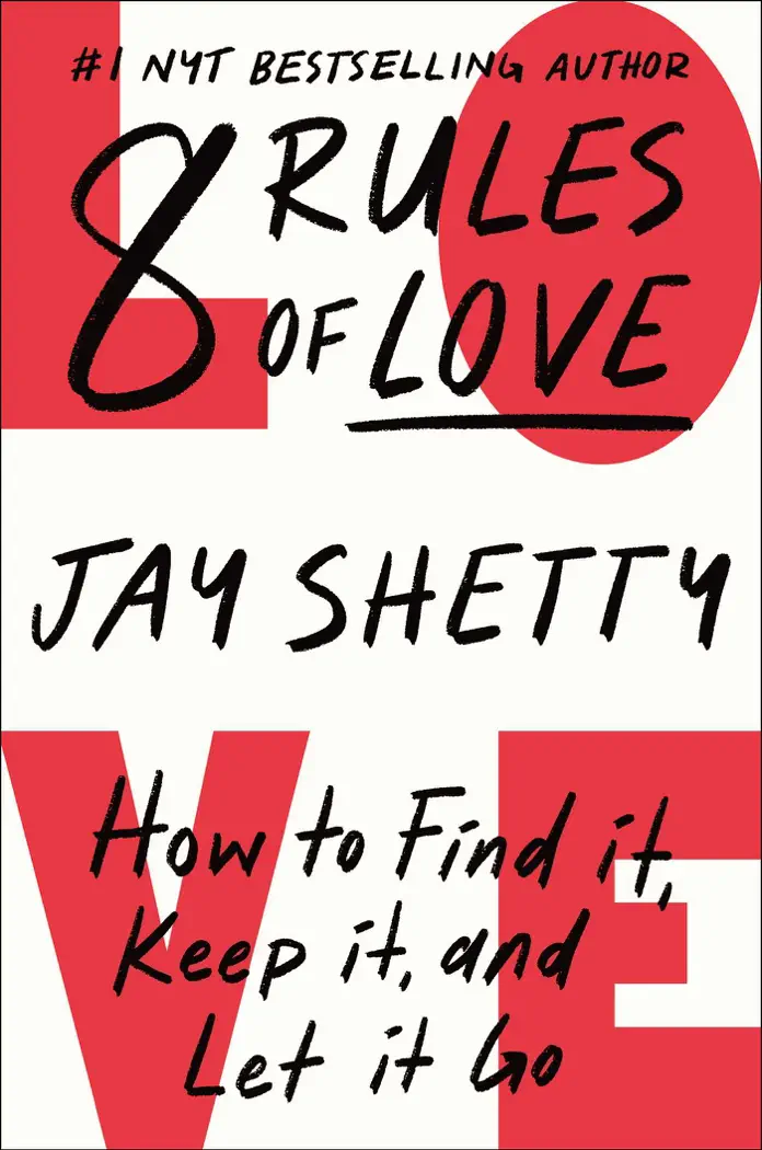 8 Rules of Love by Jay Shetty, book cover