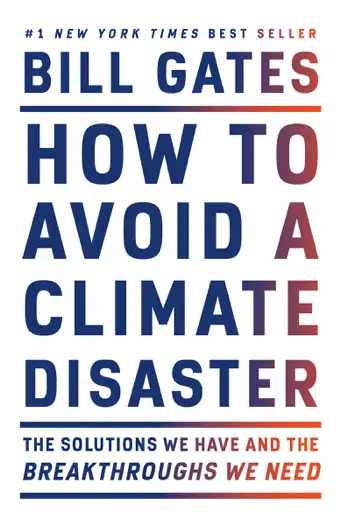 How to Avoid a Climate Disaster by Bill Gates, book cover