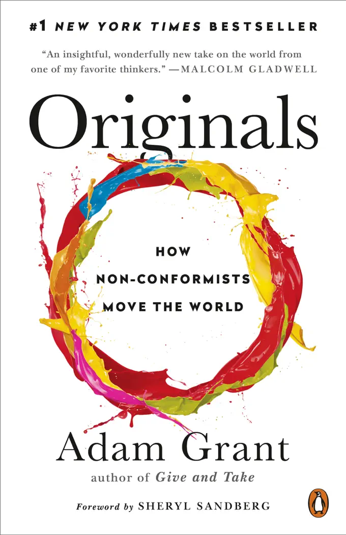 Originals by Adam Grant, book cover
