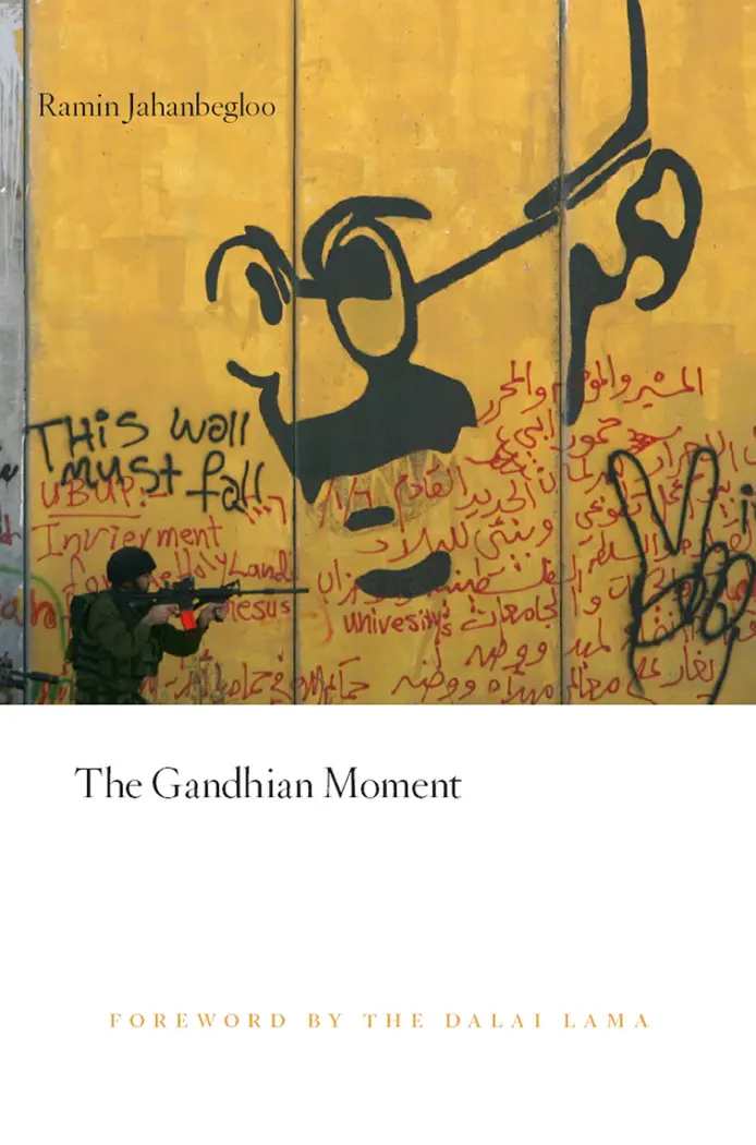 The Gandhian Moment by Ramin Jahanbegloo, book cover