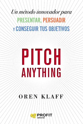Pitch Anything by Oren Klaff, book cover