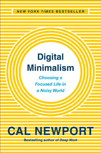 Digital Minimalism by Cal Newport, book cover