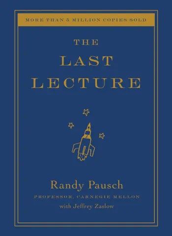 The Last Lecture by Randy Pausch, book cover