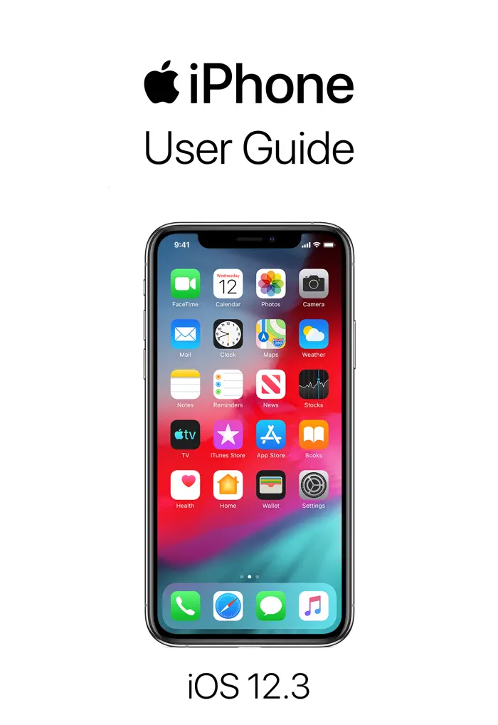 iPhone User Guide for iOS 12.3 by Apple Inc., book cover