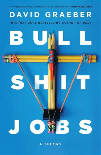 Bullshit Jobs by David Graeber, book cover