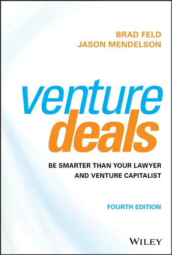 Venture Deals by Brad Feld and Jason Mendelson, book cover