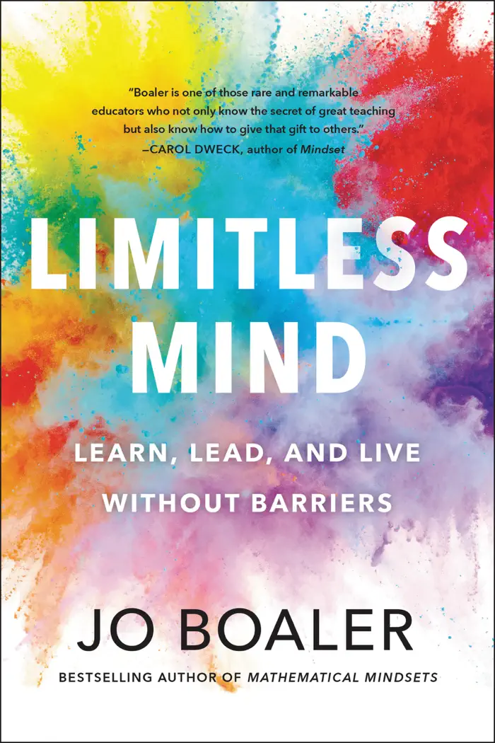 Limitless Mind by Jo Boaler, book cover