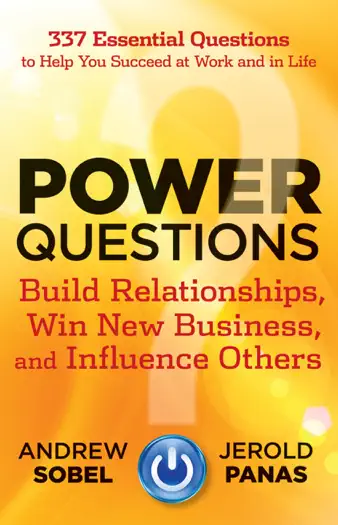 Power Questions by Andrew Sobel & Jerold Panas, book cover