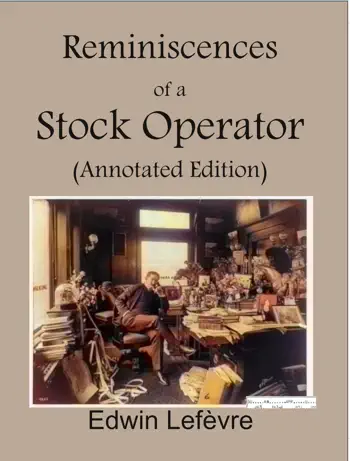 Reminiscences of a Stock Operator by Edwin Lefèvre, book cover
