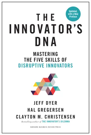 The Innovator’s DNA by Jeff Dyer, Hal Gregersen, and Clayton Christensen, book cover