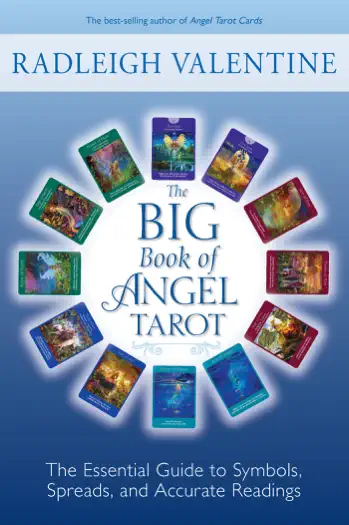 The Big Book of Angel Tarot by Radleigh Valentine, book cover