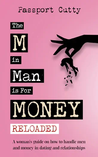 The M in Man Is for Money by Passport Cutty, book cover