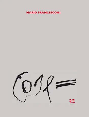 Cose by Mario Francesconi, book cover