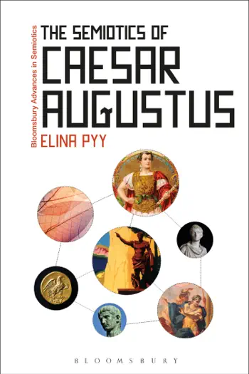 The Semiotics of Caesar Augustus by Elina Pyy, book cover