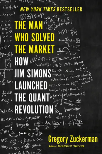 The Man Who Solved the Market by Gregory Zuckerman, book cover
