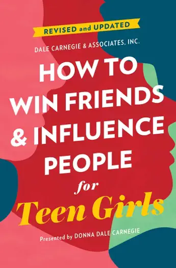 How to Win Friends and Influence People for Teen Girls by Donna Dale Carnegie, book cover