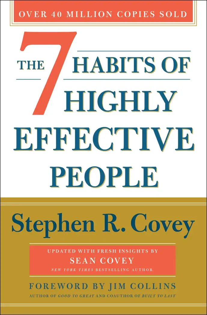 The 7 Habits of Highly Effective People by Stephen R. Covey, book cover