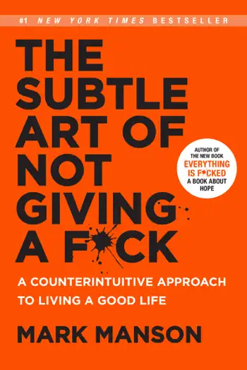 The Subtle Art of Not Giving a F*ck by Mark Manson, book cover
