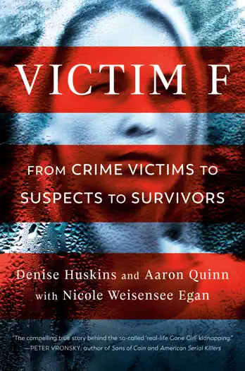 Victim F by Denise Huskins, Aaron Quinn & Nicole Weisensee Egan, book cover