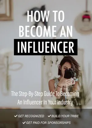 How To Become An Influencer by R.D. King, book cover