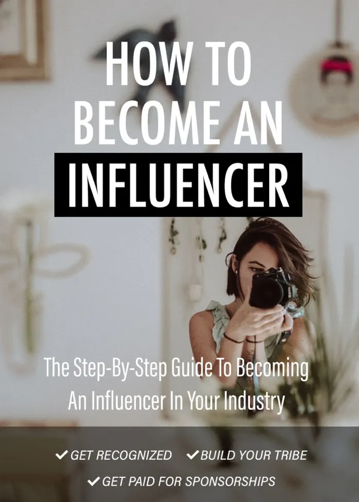 How To Become An Influencer by R.D. King, book cover