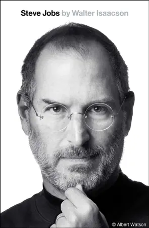 Steve Jobs by Walter Isaacson, book cover