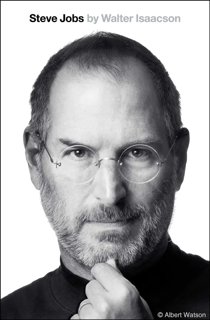 Steve Jobs by Walter Isaacson, book cover