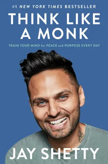 Think Like a Monk by Jay Shetty, book cover