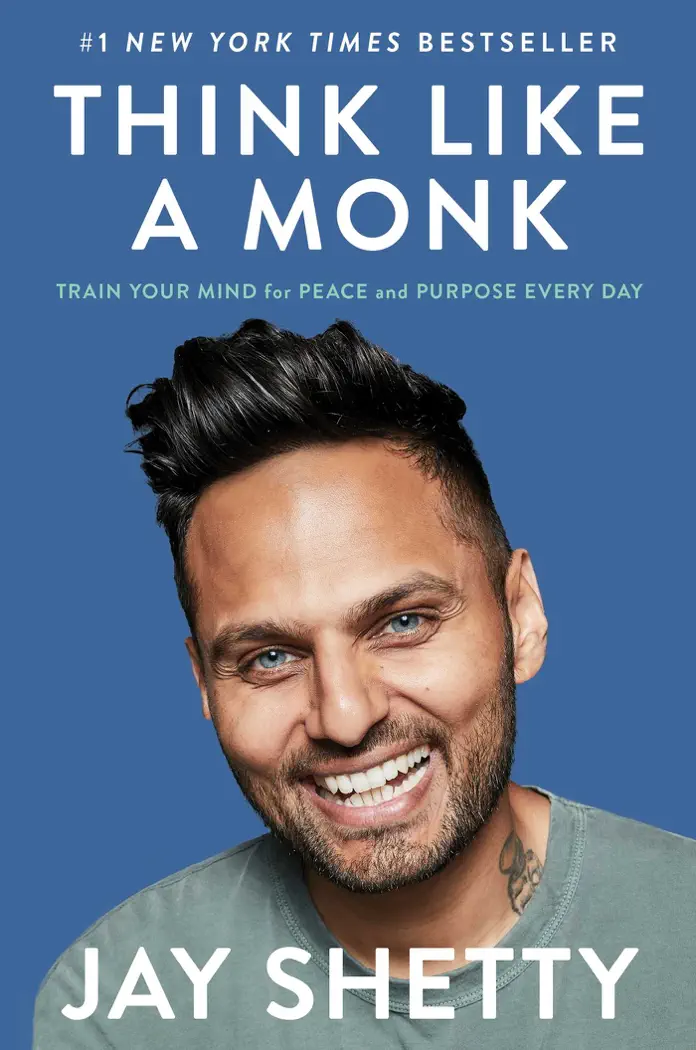 Think Like a Monk by Jay Shetty, book cover