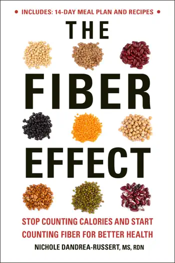The Fiber Effect by Nichole Dandrea-Russert, RDN, book cover