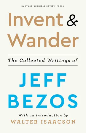 Invent and Wander by Jeff Bezos, book cover