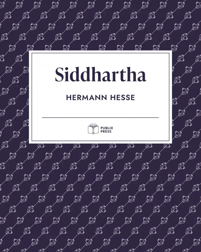 Siddhartha — Publix Press by Hermann Hesse, book cover
