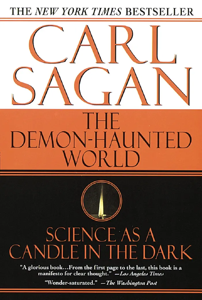The Demon-Haunted World by Carl Sagan, book cover
