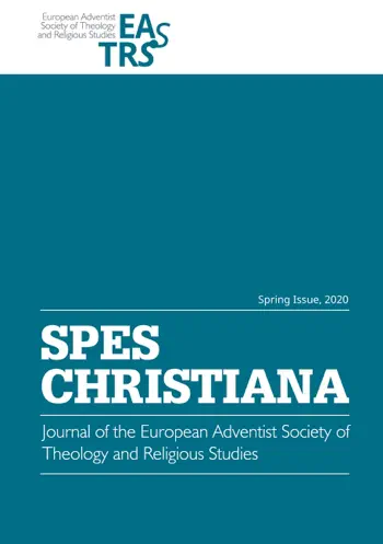 Spes Christiana 2020-01 by Reinder Bruinsma, book cover
