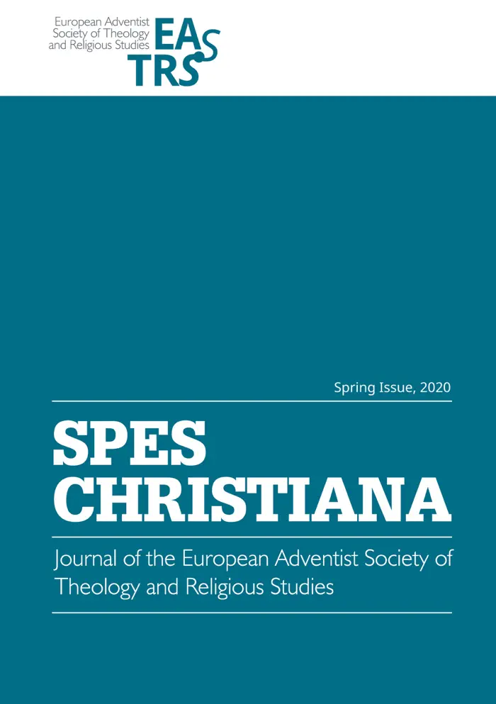 Spes Christiana 2020-01 by Reinder Bruinsma, book cover