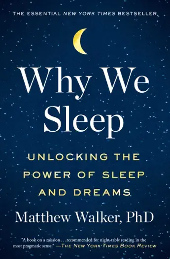 Why We Sleep by Matthew Walker, book cover
