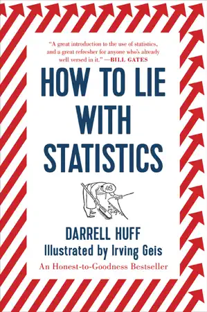 How to Lie With Statistics by Darrell Huff, book cover