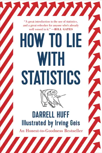 How to Lie With Statistics by Darrell Huff, book cover