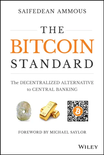 The Bitcoin Standard by Saifedean Ammous, book cover