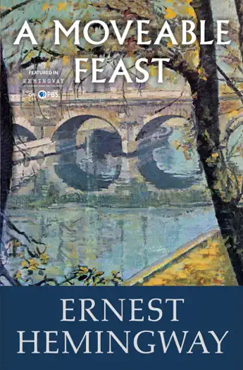 A Moveable Feast by Ernest Hemingway, book cover