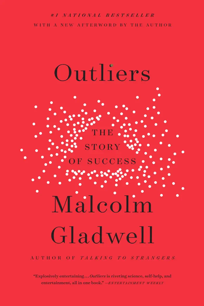 Outliers: The Story of Success by Malcolm Gladwell, book cover