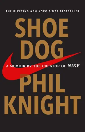 Shoe Dog by Phil Knight, book cover