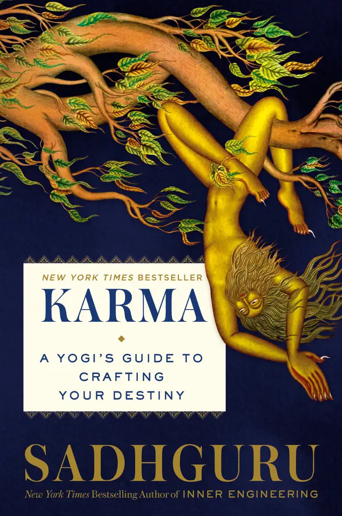 Karma by Sadhguru, book cover