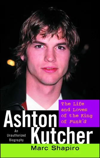 Ashton Kutcher by Marc Shapiro, book cover