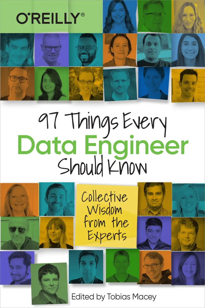 97 Things Every Data Engineer Should Know by Tobias Macey, book cover
